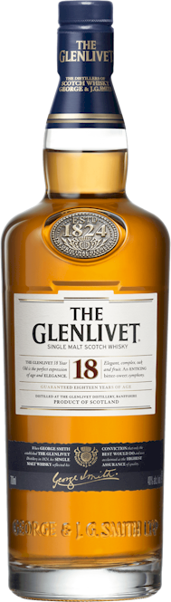 Glenlivet 18 Year Old Single Malt Whisky 700ml