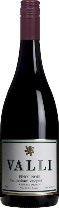 Valli Bannockburn Vineyard Pinot Noir