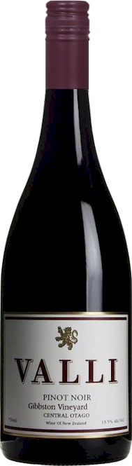 Valli Gibbston Vineyard Pinot Noir