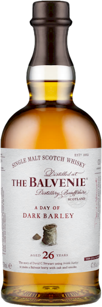 Balvenie 26 Years Day Of Dark Barley Malt 700ml