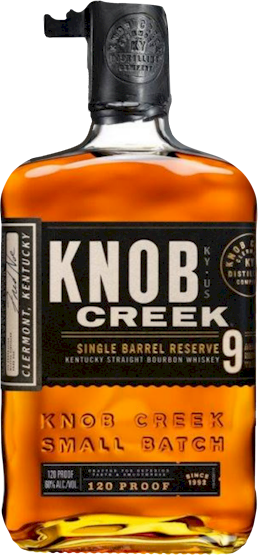Knob Creek 120 Proof 9 Year Single Barrel Straight Bourbon 700ml